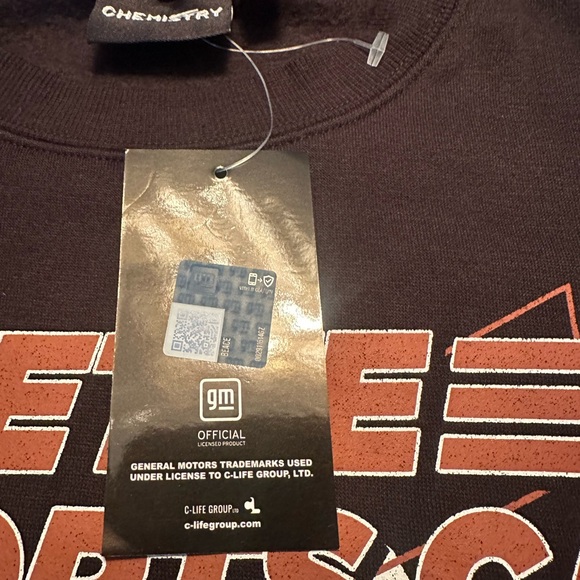 NWT Corvette General Motors Sweatshirt - Size Medium - Picture 4 of 5